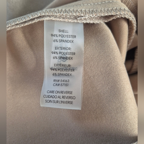 Calvin Klein Faux Suede Sheath Dress, size 12 - Picture 13 of 16